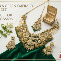 Ruby Kundan Multilayer Choker Set