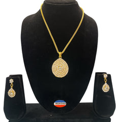 Golden Pendant Set for Women