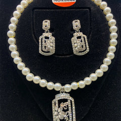 Pearl Necklace Set for women