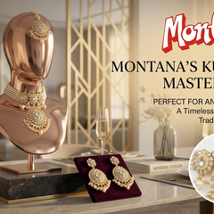 White Kundan Set for women
