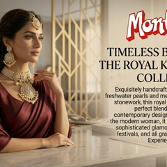 White Kundan Set for women