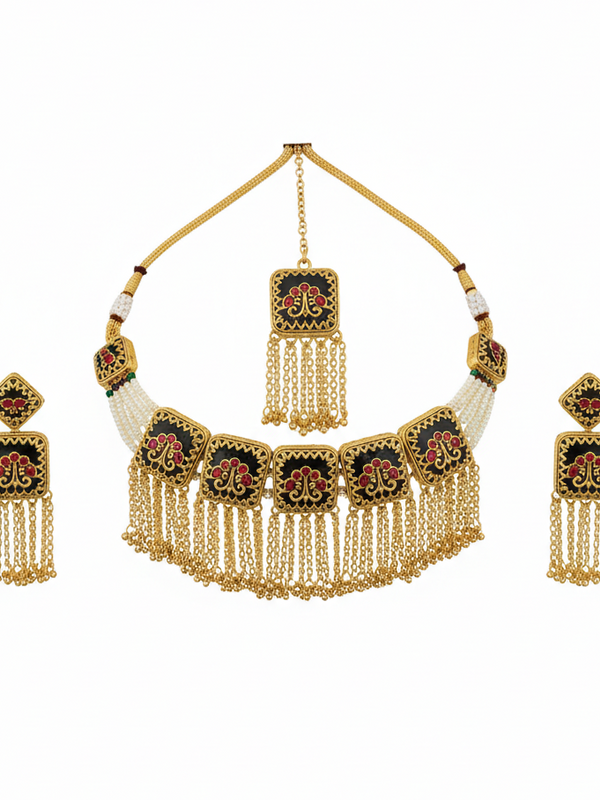 Heritage Kundan Choker Set for Women