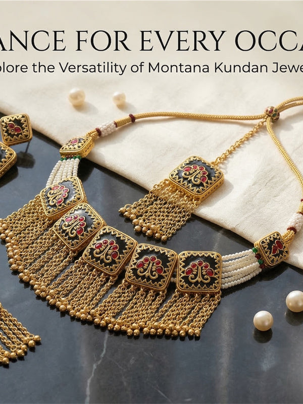Heritage Kundan Choker Set for Women