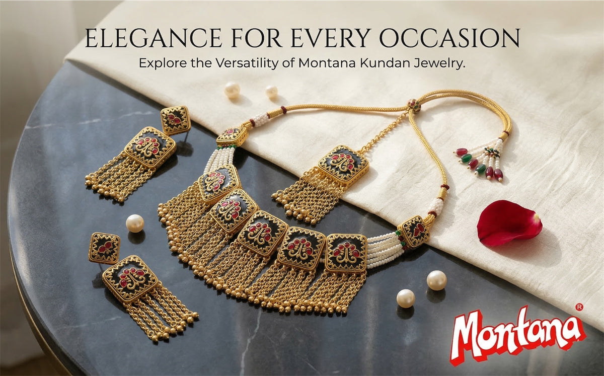 Heritage Kundan Choker Set for Women