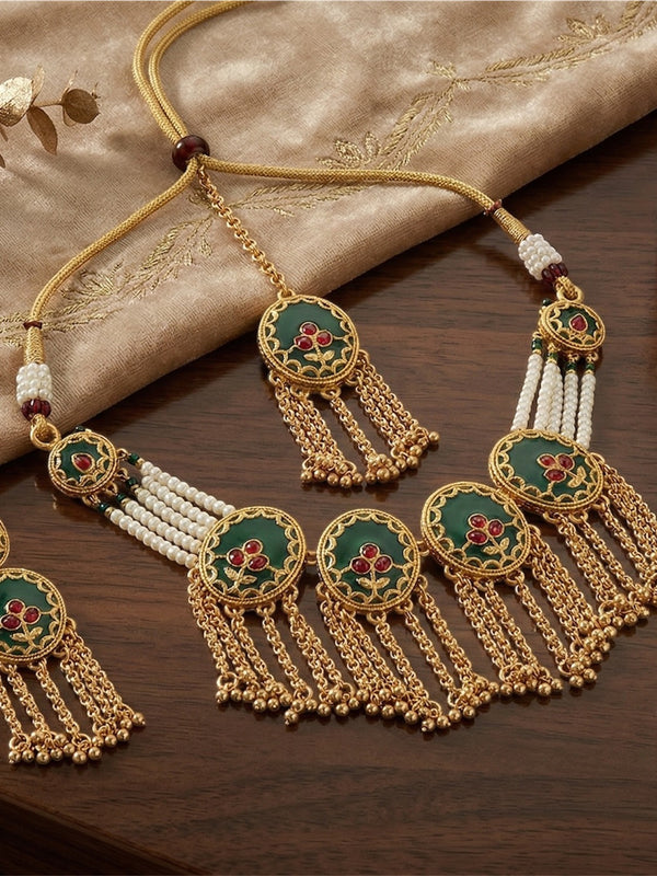 Heritage Kundan Choker Set for Women