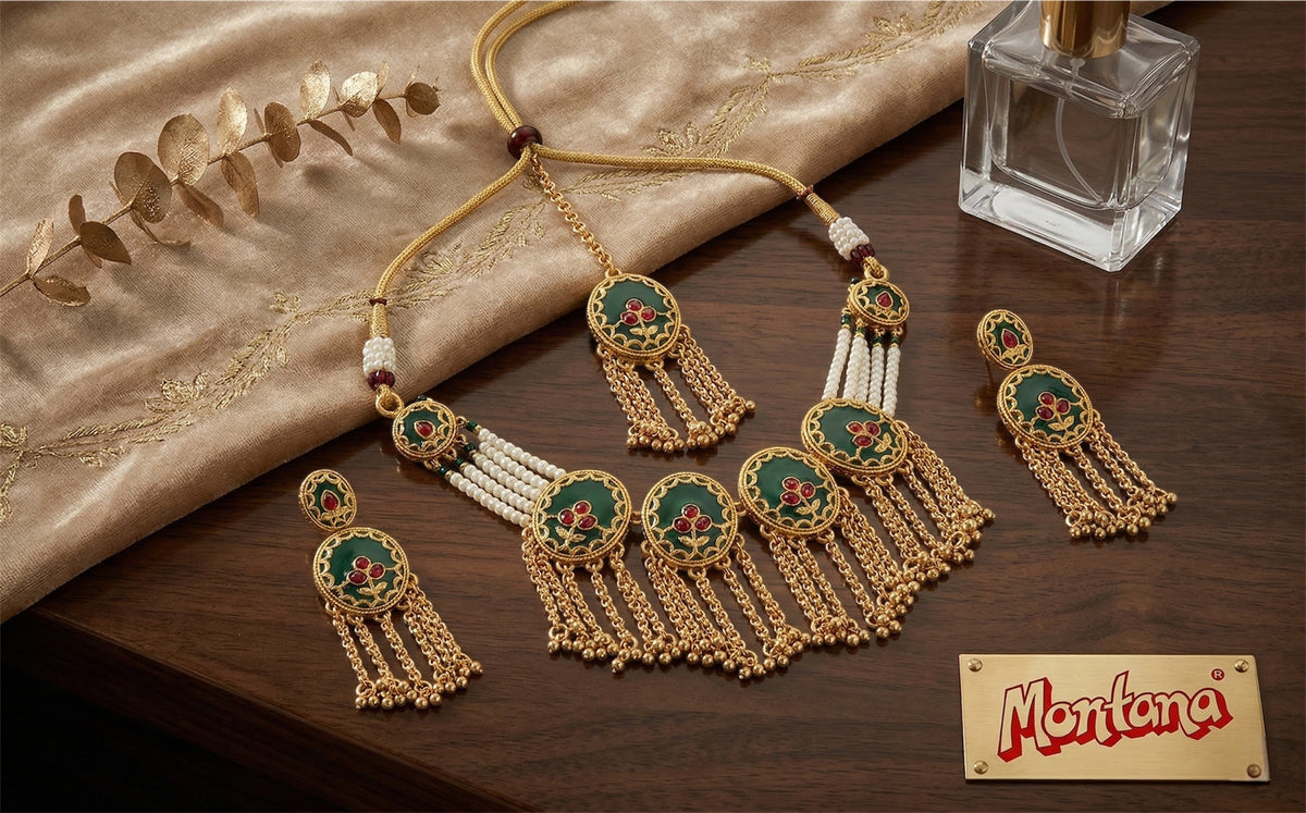 Heritage Kundan Choker Set for Women