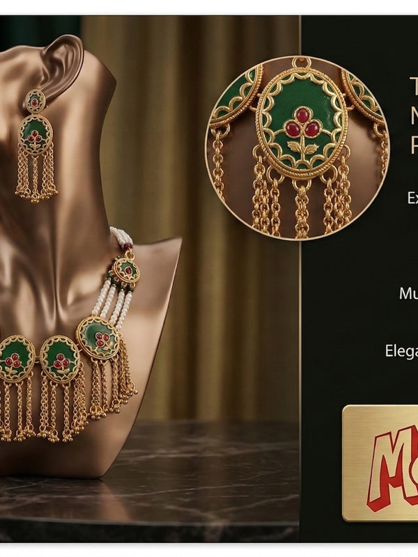 Heritage Kundan Choker Set for Women