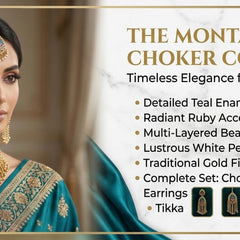 Heritage Kundan Choker Set for Women