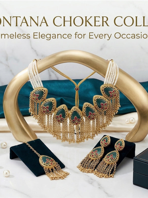 Heritage Kundan Choker Set for Women