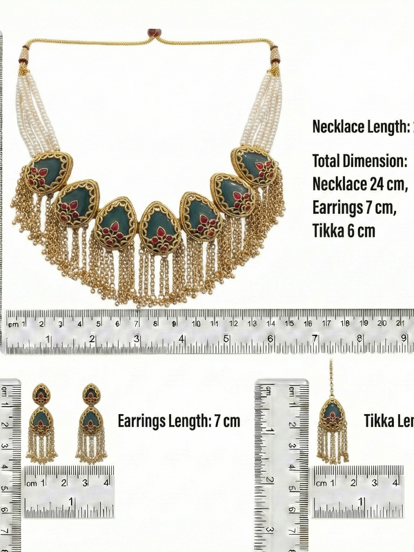 Heritage Kundan Choker Set for Women