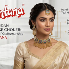 Heritage Kundan Choker Set for Women