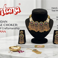 Heritage Kundan Choker Set for Women