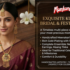 Heritage Kundan Long Necklace Set for Women