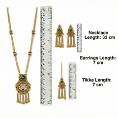 Heritage Kundan Long Necklace Set for Women