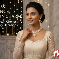 Pearl Necklace Set for women