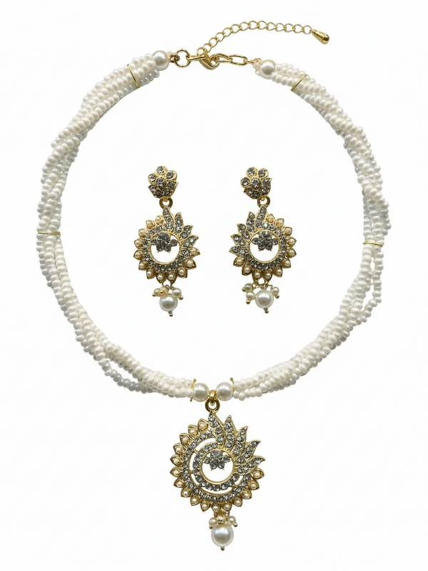 Pearl Necklace Set for women