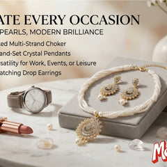 Pearl Necklace Set for women