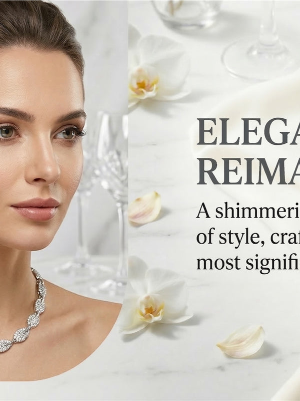 Rhodium Necklace Set for Women
