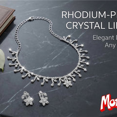 Rhodium Necklace Set for Women
