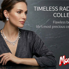 Rhodium Necklace Set for Women