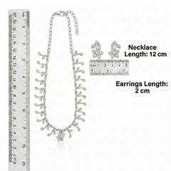 Rhodium Necklace Set for Women