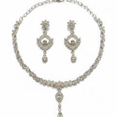 Rhodium Necklace Set for Women