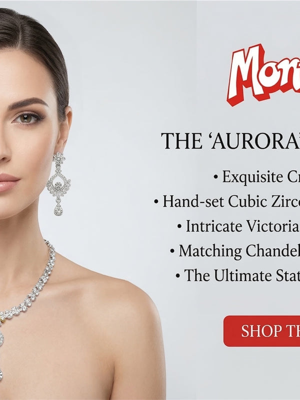 Rhodium Necklace Set for Women
