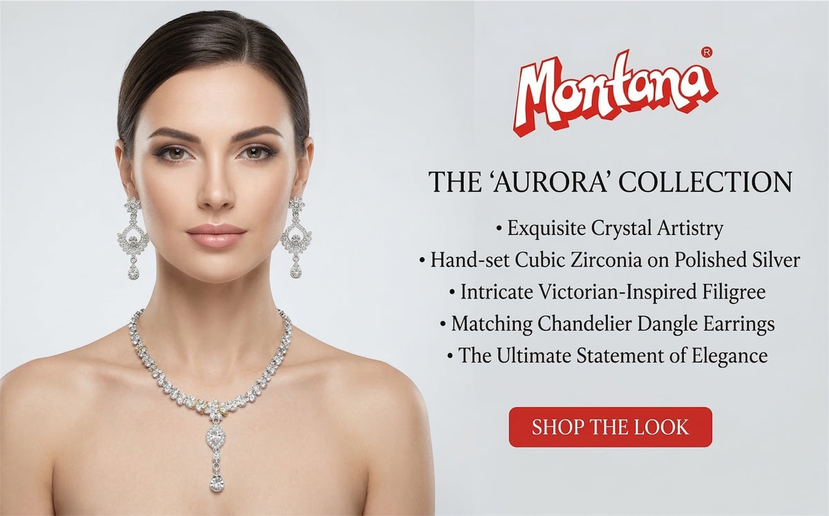 Rhodium Necklace Set for Women