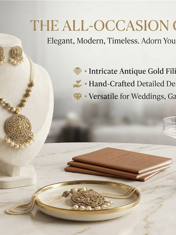 Pearl Necklace Set for Women