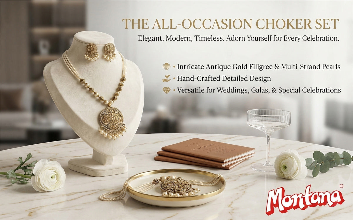 Pearl Necklace Set for Women