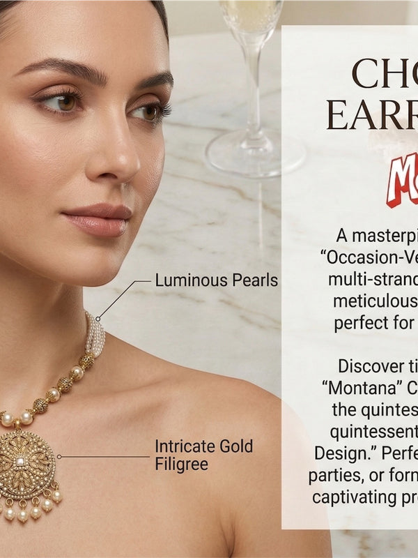 Pearl Necklace Set for Women