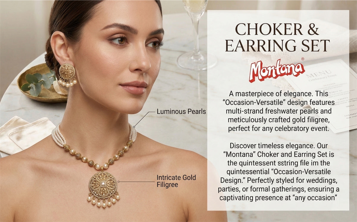 Pearl Necklace Set for Women