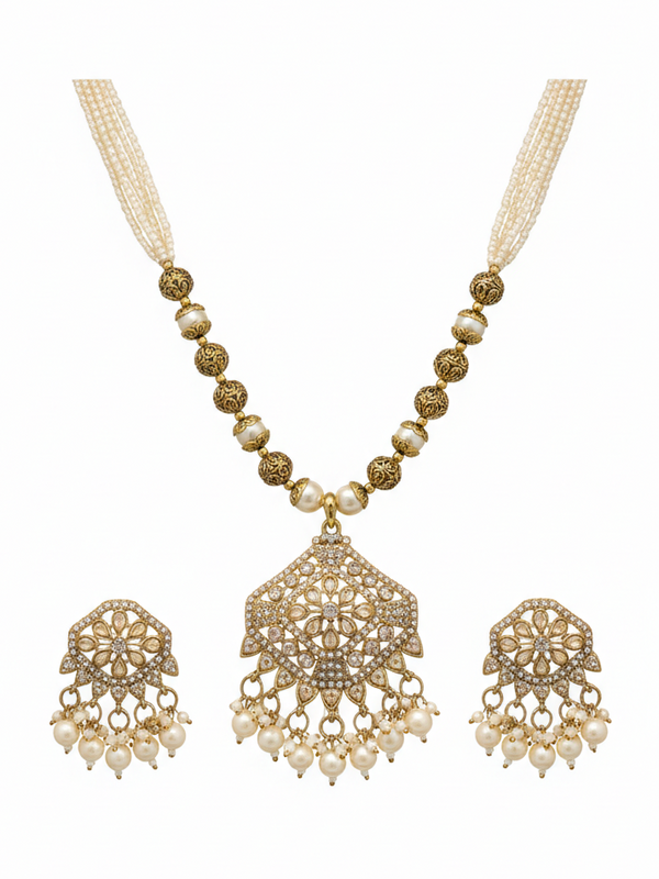 Pearl Necklace Set for women