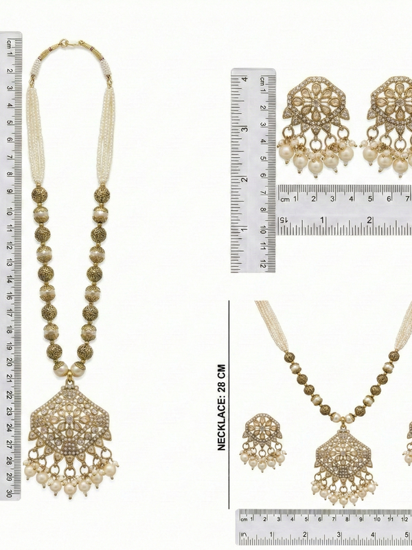 Pearl Necklace Set for women