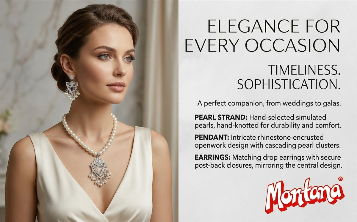 Pearl Necklace Set for Women