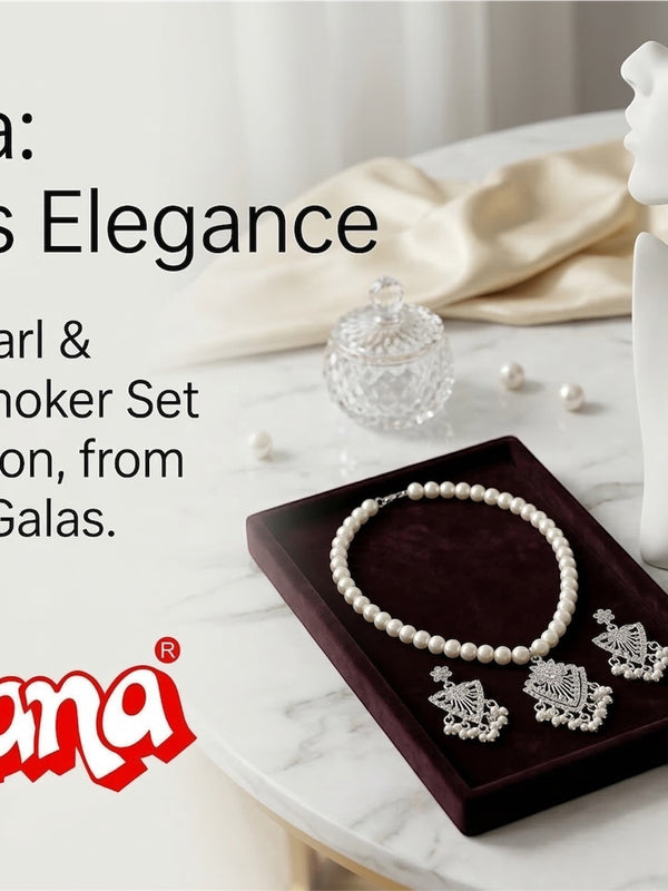 Pearl Necklace Set for Women