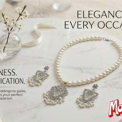 Pearl Necklace Set for Women