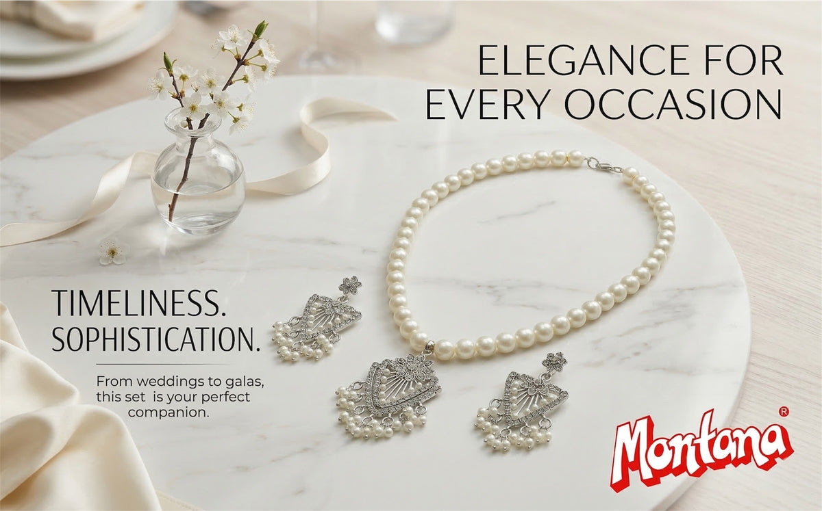 Pearl Necklace Set for Women