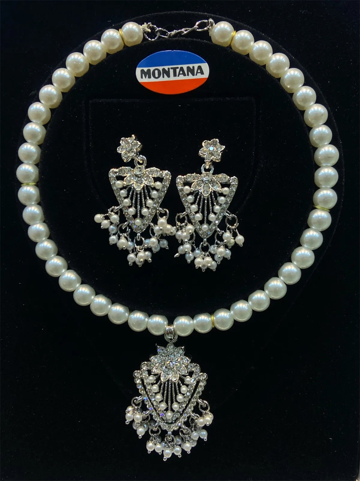 Pearl Necklace Set for Women