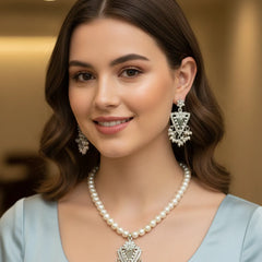 Pearl Necklace Set for Women
