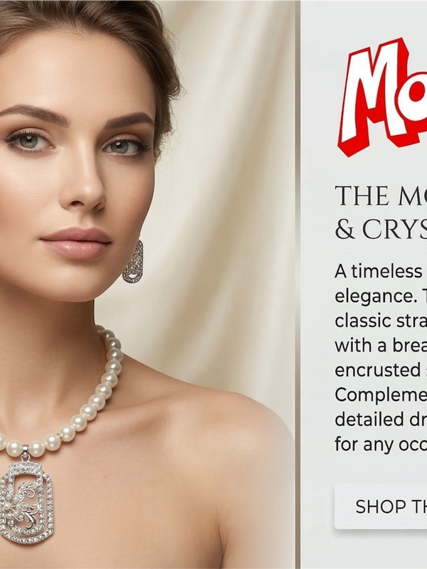 Pearl Necklace Set for women