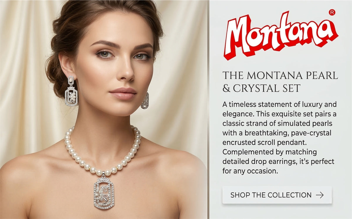 Pearl Necklace Set for women