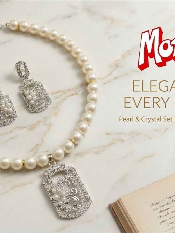 Pearl Necklace Set for women
