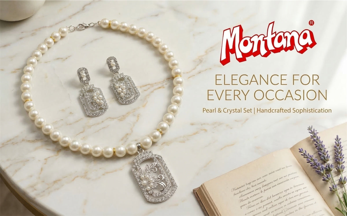 Pearl Necklace Set for women