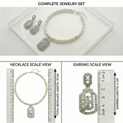 Pearl Necklace Set for women