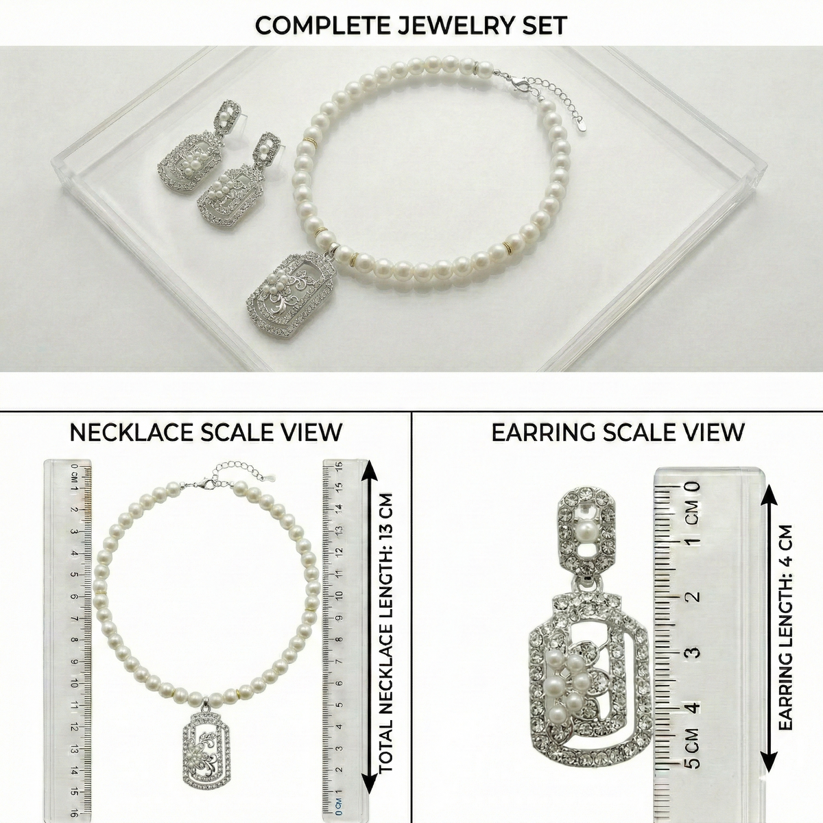 Pearl Necklace Set for women