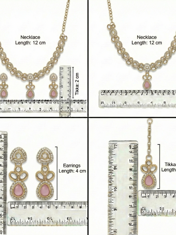 Pink Kundan Set for women