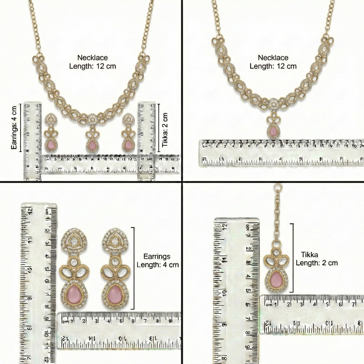 Pink Kundan Set for women