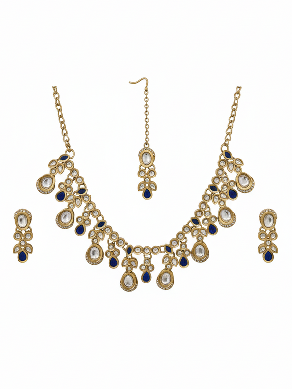 Montana Blue Kundan Set for women