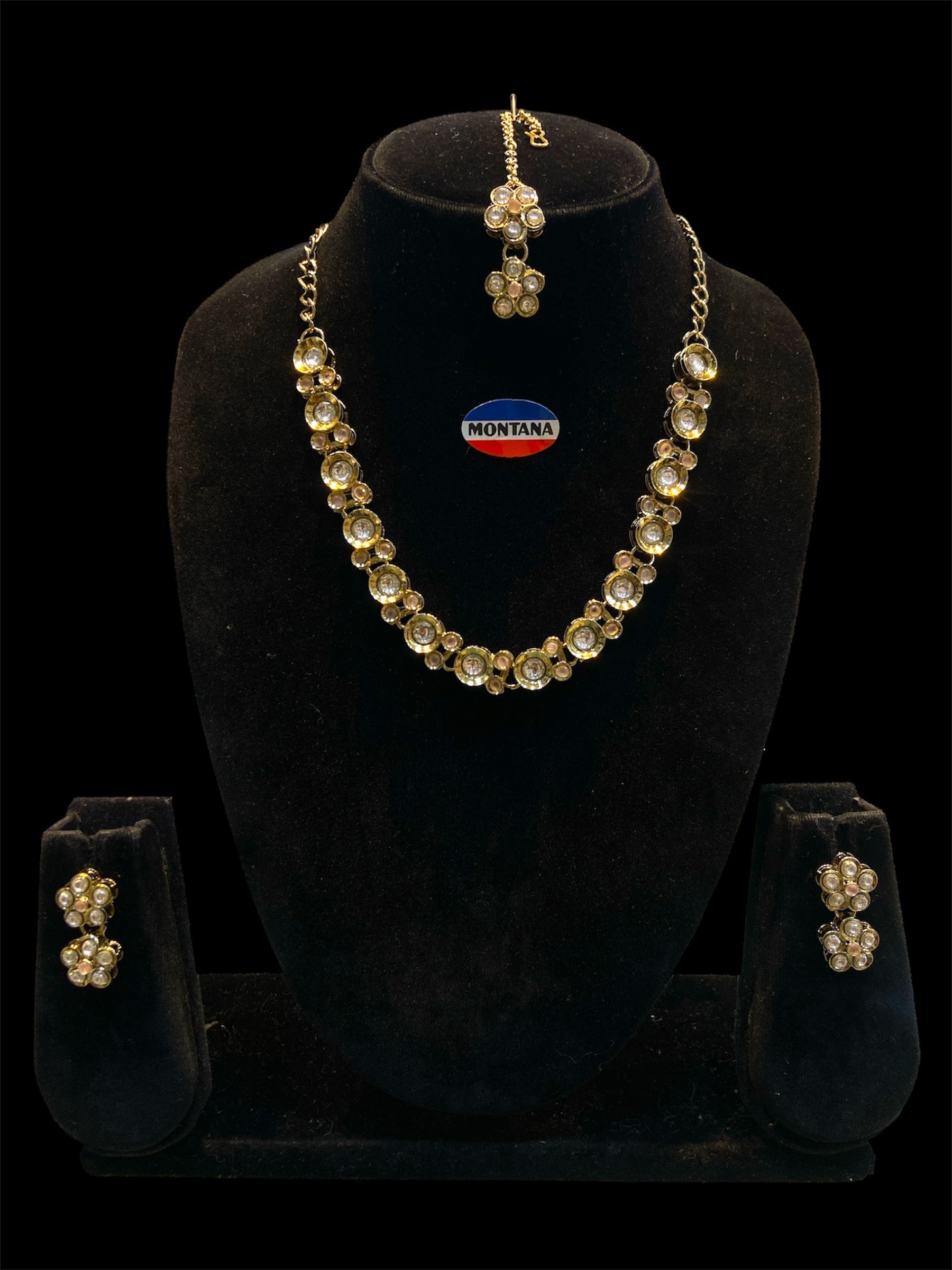 Pink Kundan Set for women